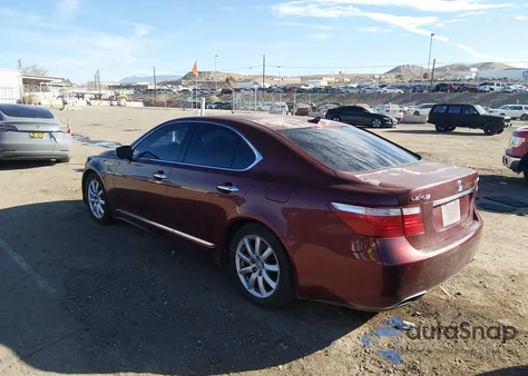 2008 Lexus Ls 460 z USA, uszkodzony, nr VIN JTHBL46F585056158